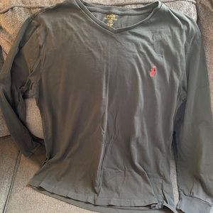 Men’s Polo Ralph Lauren V-Neck Long Sleeve T Shirt